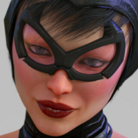 Жената котка Голи